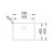 Zlewozmywak Blanco CLARON 500-IF stal Durinox z InFino 523 390